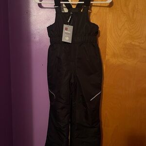 Swiss Tech Black Snow Bib Overalls